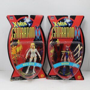 Marvel Comics X-Men Generation X Marrow and White Queen Action Figures NOS